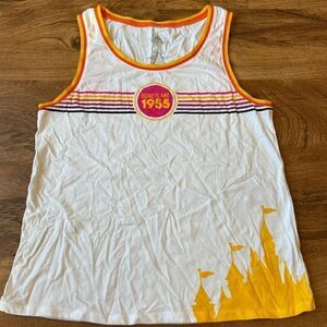 Disney Parks DisneyLand 1955 white tank top